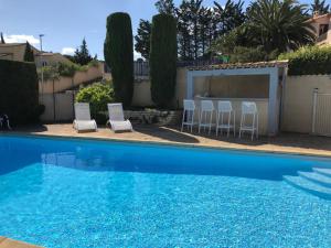 Villas Villa near Les Etangs de Bages Lake : photos des chambres