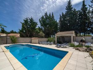 Villas Villa in Pouzols with Private Pool & Vineyards : photos des chambres
