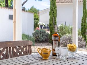 Villas Villa in Pouzols with Private Pool & Vineyards : photos des chambres