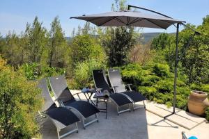 Villas Villa in Prades with Private Pool : photos des chambres