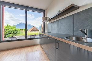 Light-filled studio with panoramic views