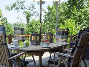 Maisons de vacances Holiday Home in Limoges with Saltwater Pool : photos des chambres