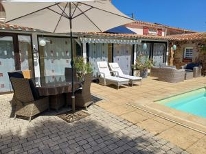 La petite Logne - logement avec piscine