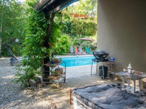 Maisons de vacances Holiday Home Saint-Martin with Pool : photos des chambres