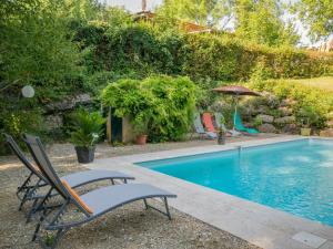 Maisons de vacances Holiday Home Saint-Martin with Pool : photos des chambres