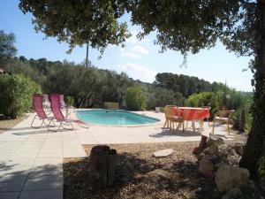 Maisons de vacances Villa in Provence with Pool and Vineyard Views : Maison de Vacances 3 Chambres 