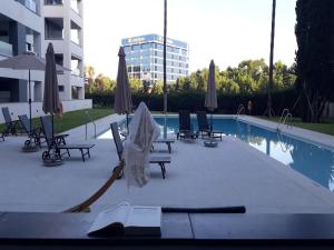 Lovely holiday home in Marbella with shared pool