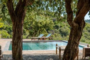 Villas Mas provencal avec piscine chauffee, tennis, petanque, vue mer, 20 min St Tropez : photos des chambres