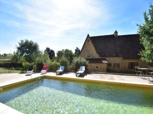 Maisons de vacances Domme Villa with Pool Views : photos des chambres