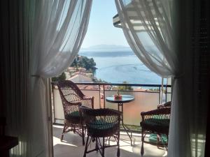 Cozy apartment with a balcony and a sea view