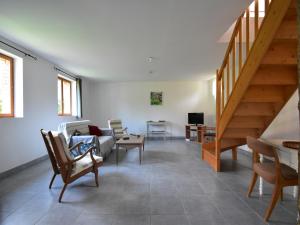 Maisons de vacances Spacious Cottage with Private Garden in Normandy : photos des chambres