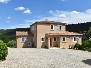 Villas Villa with heated pool, jacuzzi, sports field and stunning views : photos des chambres