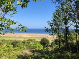 Maisons de vacances Spacious holiday home in Aure sur Mer with garden : photos des chambres