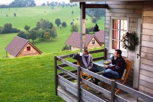Maisons de vacances Le Domaine du Val, Grand-Laviers, wooden house for 6 pers : photos des chambres
