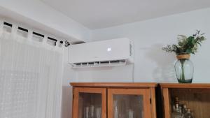 Apartamento rojo con vistas al mar