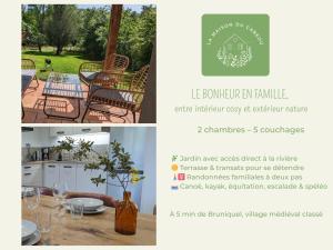 Maisons de vacances Maison au bord de la riviere Aveyron - Bruniquel : photos des chambres