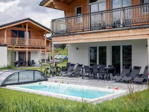 Inzell Chalets with private pool