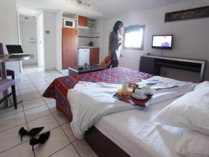 Appartements res La Barbacane, Carcassonne, studio for 2 people : photos des chambres