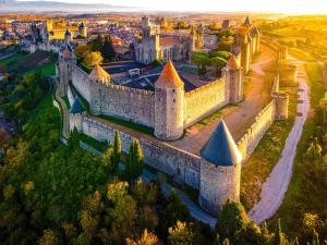 Appartements res La Barbacane, Carcassonne, studio for 2 people : Appartement 4
