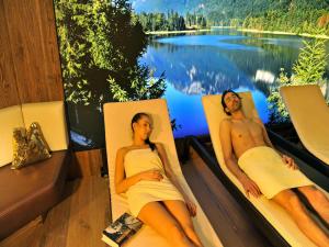 Chalet in the Seeblick campsite in Kramsach