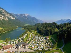 Chalet in the Seeblick campsite in Kramsach