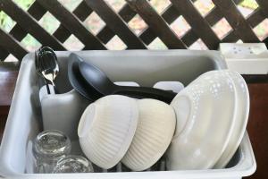 Thai wooden house near the pond Mountain View Chiang mai