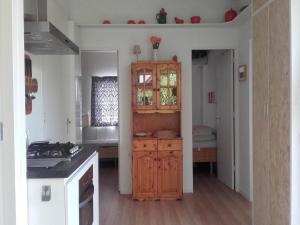 holiday home with a sunny garden