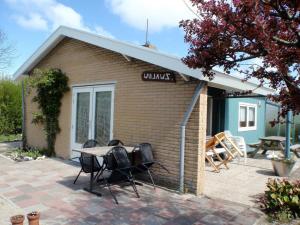 holiday home with a sunny garden