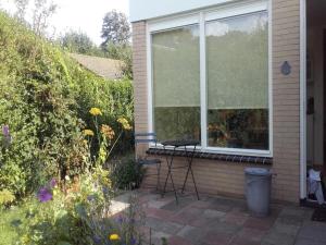 holiday home with a sunny garden