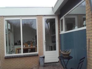 holiday home with a sunny garden