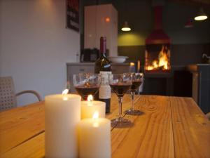 Villas Villa in Roquebrun with Heated Pool & Terrace : photos des chambres