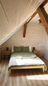 Sielski Loft Mazury w pobliżu jezior, Elganowo, Pasym