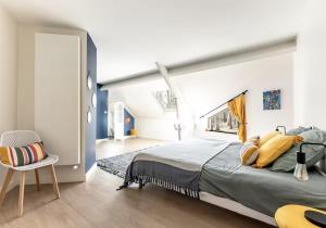Villas Villa d'architecte avec Piscine proche Paris : photos des chambres