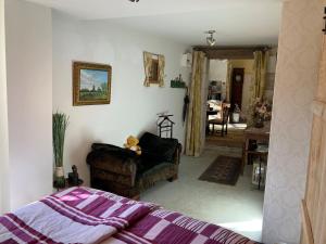 Maisons de vacances Cottage in Saint-Jean with Terrace : photos des chambres