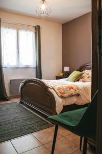 Villas Maison 6 pers jardin 3000m2 a 50 m de la riviere : photos des chambres
