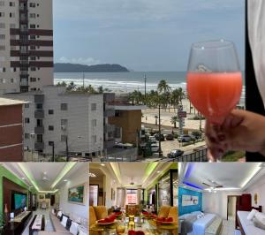 Ape aconchegante a 50m da Praia Tupi Wi-Fi, Smart TV e enxoval completo