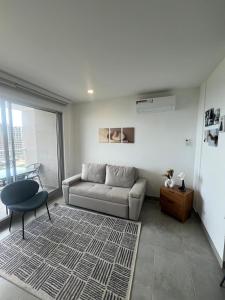 Apto Lujo Vista Mar Piscina AC WIFI Playa a 3 min en Santa Marina