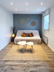 Appartements Joli T2 dans residence calme : photos des chambres