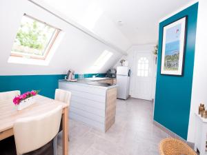 Maisons de vacances Holiday Home in Quineville near Beach : photos des chambres