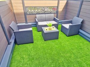 Appartements PLAYA SPA-4 Pers-Jacuzzi-Parking-Jardin-Clim-Colmar : photos des chambres