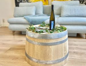 SALUS Living - Wohnung-Parkplatz-Infrarotsauna-Rhein