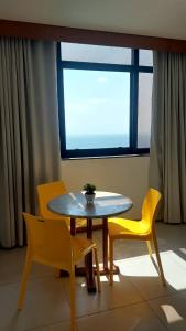 Apartamento tipo estúdio com vista para o mar