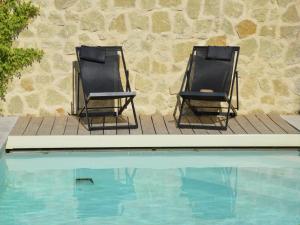 Villas Villa in Malaucene with Private Pool : photos des chambres