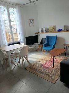 Maisons de vacances Maison de ville mitoyenne confortable et lumineuse - Hourtin centre : photos des chambres