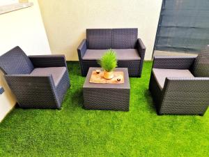 Appartements LOFT & SPA-6 Pers-Jacuzzi-Parking-Jardin-Clim-Colmar : photos des chambres