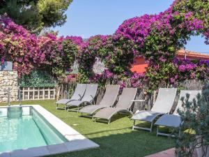 Maisons de vacances Elegant Seaside Villa in Eze : photos des chambres