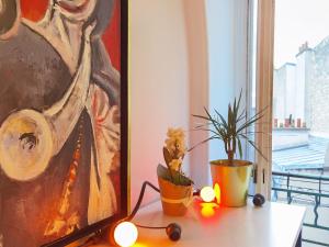 Appartements Sunny Studio Eiffel Tower Nearby Elevator : photos des chambres