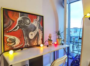 Sunny Studio Eiffel Tower Nearby Elevator N16-4