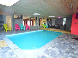 Trooz Villa with Pool & Sauna