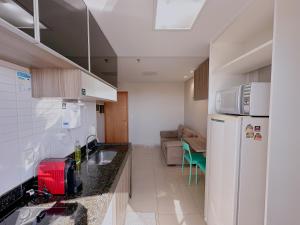 Flat em frente Flamboyant Shopping